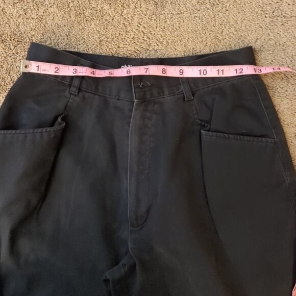 Vintage Philippe Adec Steampunk French Denim Size 38 Missing Button 26" Waist - Picture 3 of 7